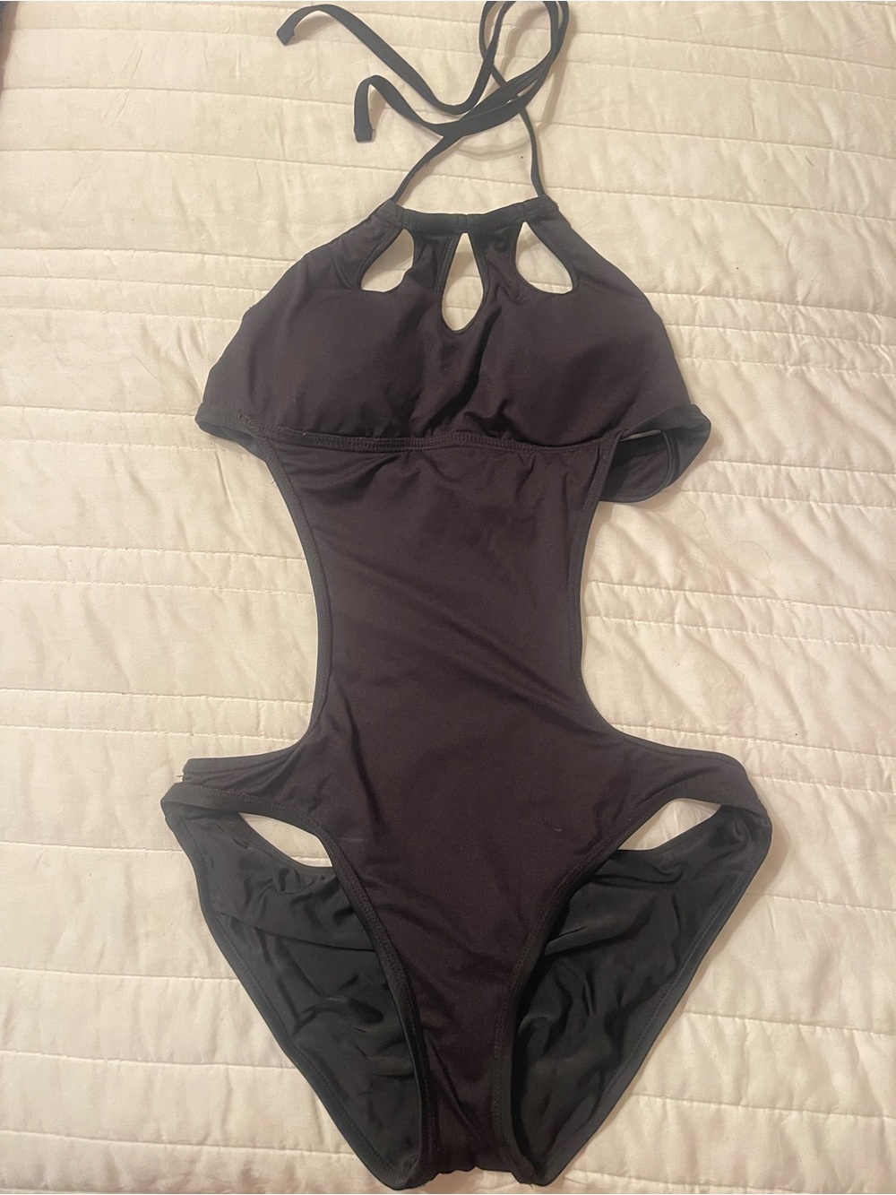 Massimo Black Logo-Tag Top